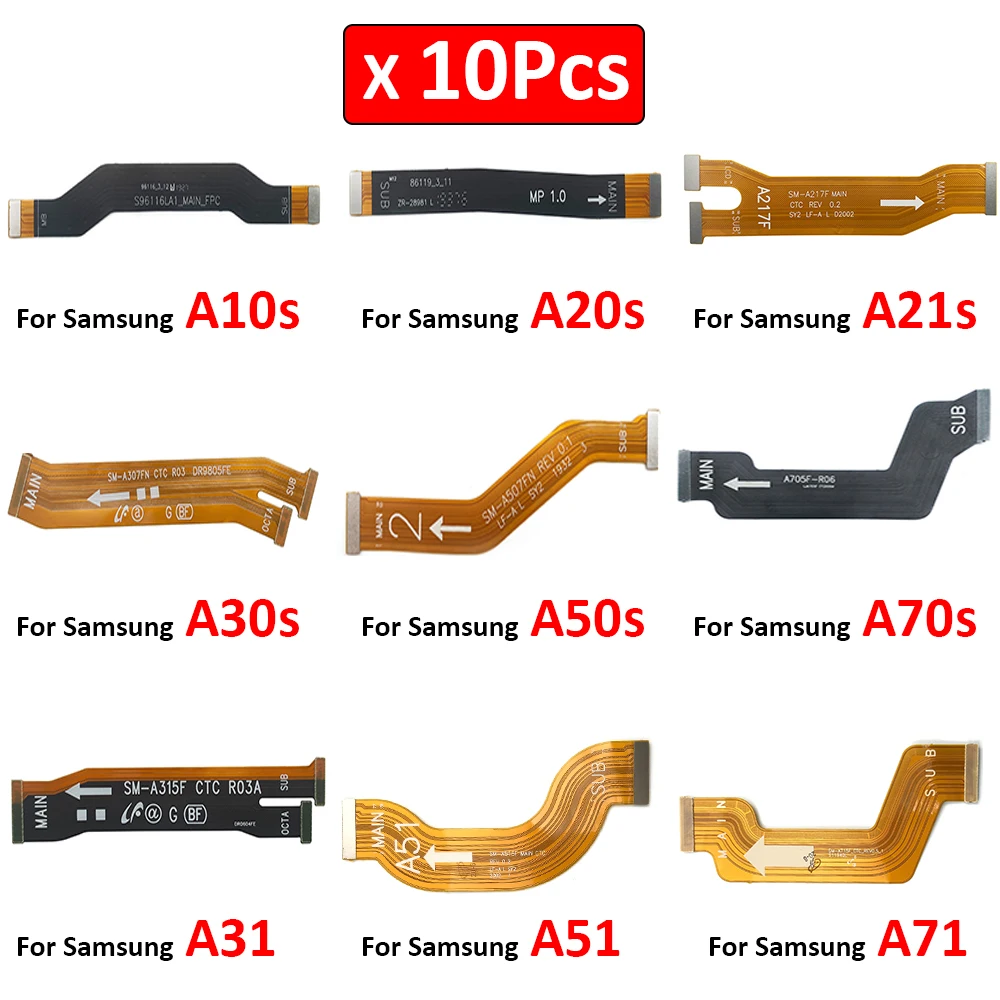 10Pcs Main Board Motherboard Connector Board Flex Cable For Samsung A10S A20S A30S A50S A70S A21s A31 A41 A21 A51 A71
10Pcs Main Board Motherboard Connector Board Flex Cable For Samsung A10S A20S A30S A50S A70S A21s A31 A41 A21 A51 A71
