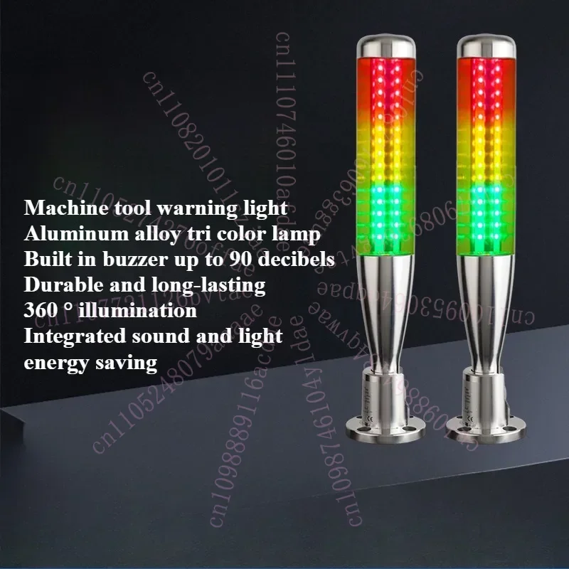 LED Tricolor Baseball Signal Light Machining Center Machine Warning 24V Sound and Light Alarm Multi-layer Indicator Light
LED Tricolor Baseball Signal Light Machining Center Machine Warning 24V Sound and Light Alarm Multi-layer Indicator Light