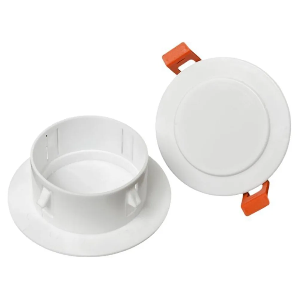Durable Plastic Wall Hole Cover Snap-on Round Reserved Drill Hole Cap Various Size Air Vent Ducting Decor
Durable Plastic Wall Hole Cover Snap-on Round Reserved Drill Hole Cap Various Size Air Vent Ducting Decor