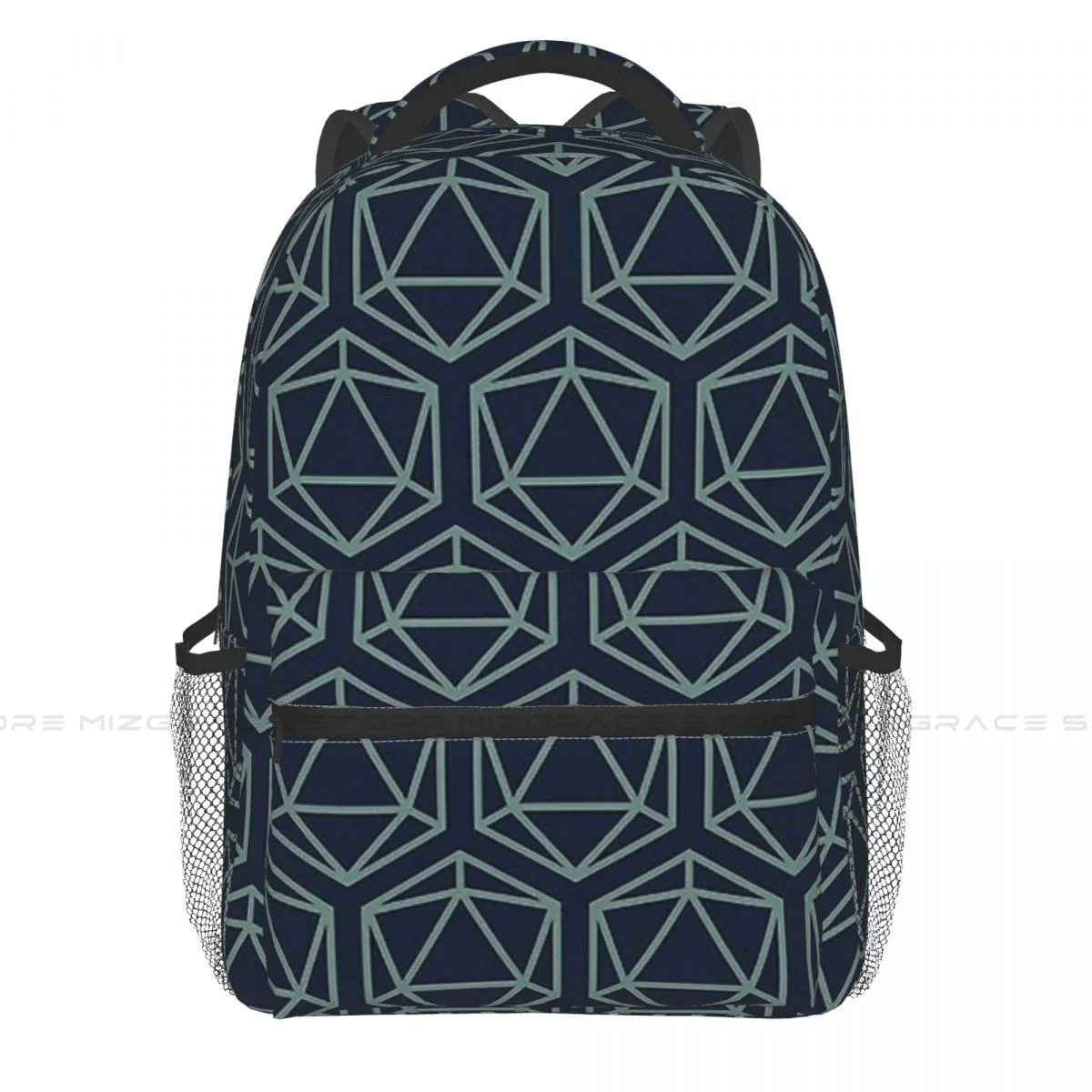 Large Capacity School Bag DND Game 20 Sided Gaming Die Pattern Design Travel Laptop Backpacks Multifunctional Soft Rucksack
Large Capacity School Bag DND Game 20 Sided Gaming Die Pattern Design Travel Laptop Backpacks Multifunctional Soft Rucksack