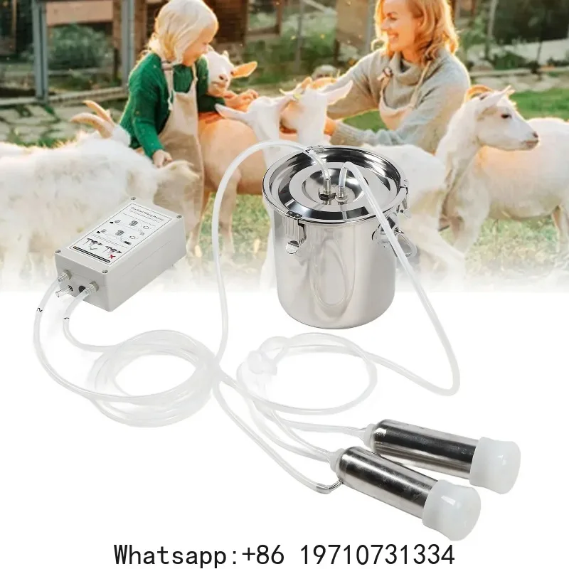 5L Household Electric Goat Cow Milking Machine With Direct Suction Pump Electric Milking Machine
5L Household Electric Goat Cow Milking Machine With Direct Suction Pump Electric Milking Machine