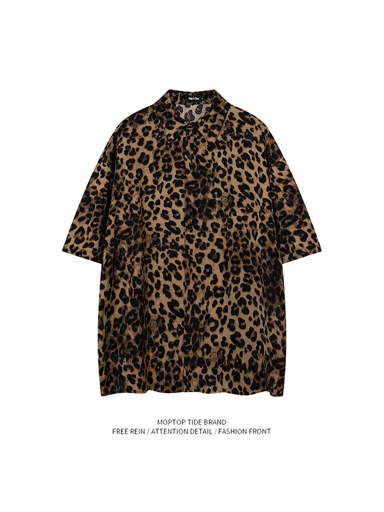 Trendy Camouflage Short Sleeve Shirt Unisex Loose Outerwear Couple BF Style Summer Fashion Polyester Fiber Youth Popular Shirt
Trendy Camouflage Short Sleeve Shirt Unisex Loose Outerwear Couple BF Style Summer Fashion Polyester Fiber Youth Popular Shirt