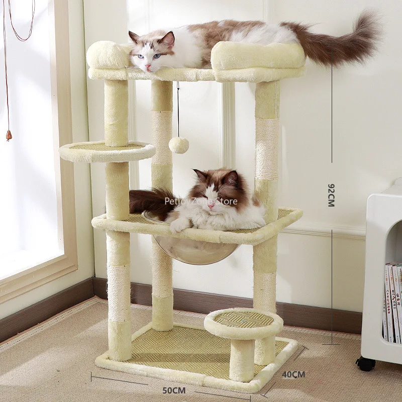 Cat Tower Bed 2 In 1 Durable Sisal Scratching Post With Plush Ball Toy Kitten Indoor Climbing Frame Cat Toy Cat Tree
Cat Tower Bed 2 In 1 Durable Sisal Scratching Post With Plush Ball Toy Kitten Indoor Climbing Frame Cat Toy Cat Tree