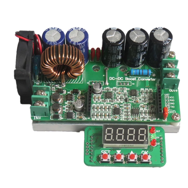 Digital Control Power Supply 6V-60V Boost To 60-90V 600W Adjustable Step Up Dc Converters Regulated Ammeter
Digital Control Power Supply 6V-60V Boost To 60-90V 600W Adjustable Step Up Dc Converters Regulated Ammeter