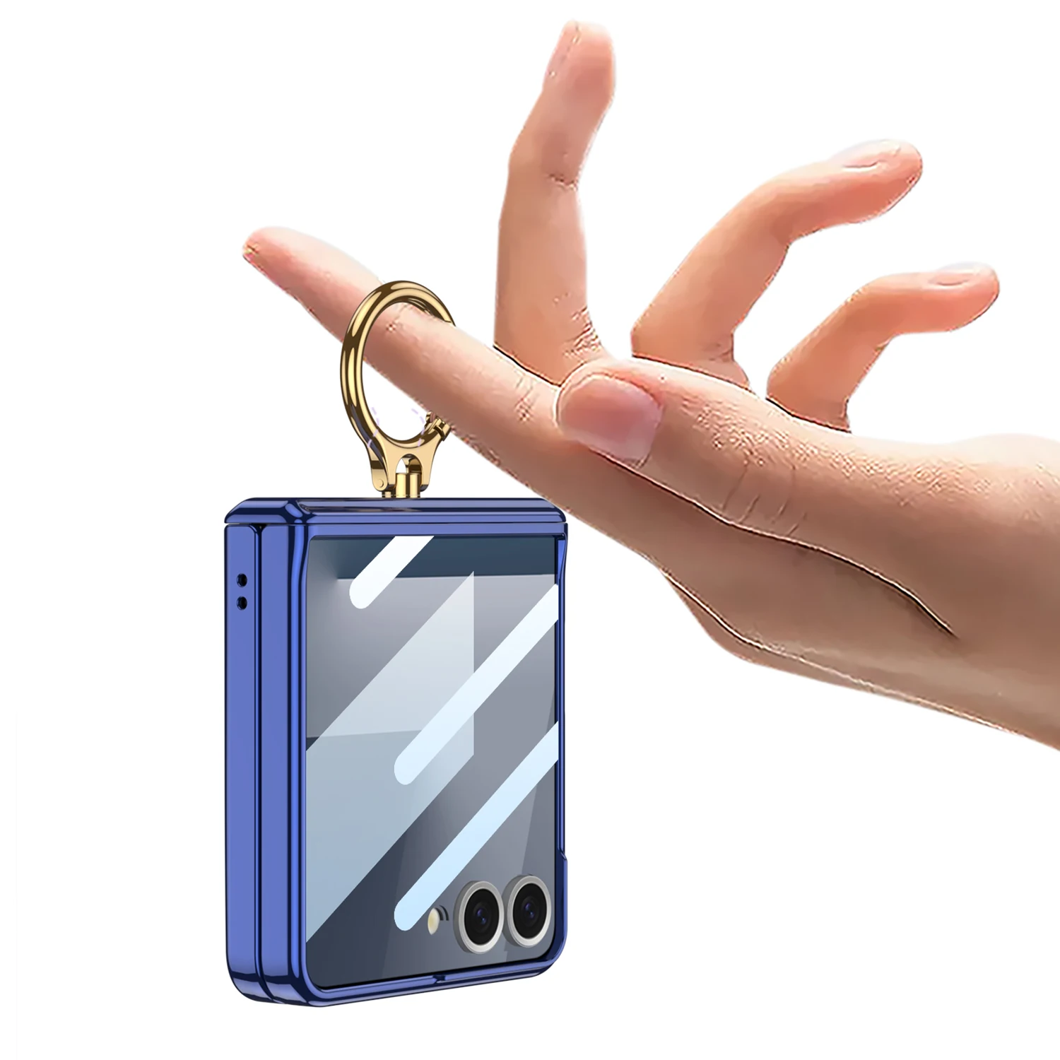 Ring holder Case For Samsung Galaxy Z Flip 7 phone cover, Magnetic Wireless Charging with Tempered Film Frosted Matte Cover
Ring holder Case For Samsung Galaxy Z Flip 7 phone cover, Magnetic Wireless Charging with Tempered Film Frosted Matte Cover