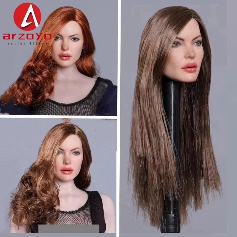 GACTOYS GC031 1/6 Scale Head Sculpt Female Long Curls HairSexy Beauty for 12'' Girl Action Figure Soldier Hobbies Toys
GACTOYS GC031 1/6 Scale Head Sculpt Female Long Curls HairSexy Beauty for 12'' Girl Action Figure Soldier Hobbies Toys