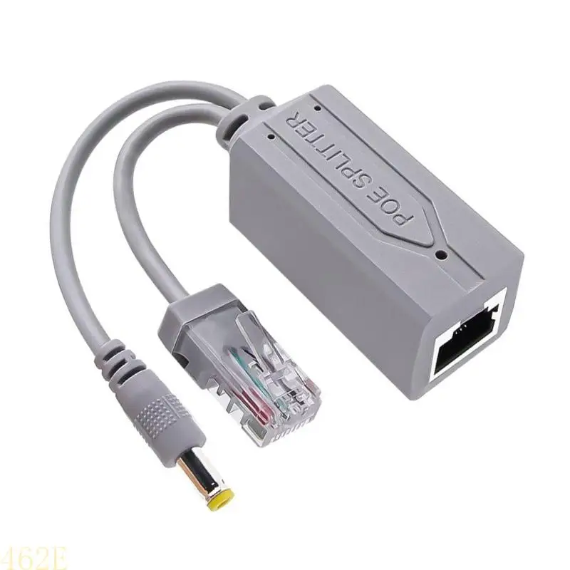 462E 48V to 12V POE Separator with Overcurrent Protections Isolated Power Supply Adapter for Secure Camera Installation
462E 48V to 12V POE Separator with Overcurrent Protections Isolated Power Supply Adapter for Secure Camera Installation