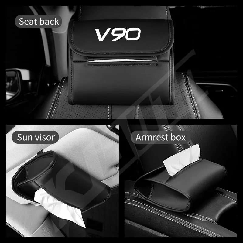 1Pcs Car Tissue Holder Backrest Hanging Car Towel Paper Storage Bag Leather Soft Durable Car Tissue Box For Volvo V90
1Pcs Car Tissue Holder Backrest Hanging Car Towel Paper Storage Bag Leather Soft Durable Car Tissue Box For Volvo V90
