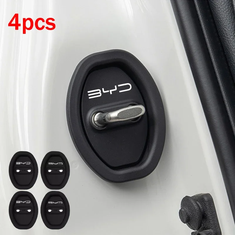 4PCS Silicone Door Lock Protector Cover For BYD Atto 3 Seal Yuan Plus Song Car Exterior Accessories
4PCS Silicone Door Lock Protector Cover For BYD Atto 3 Seal Yuan Plus Song Car Exterior Accessories