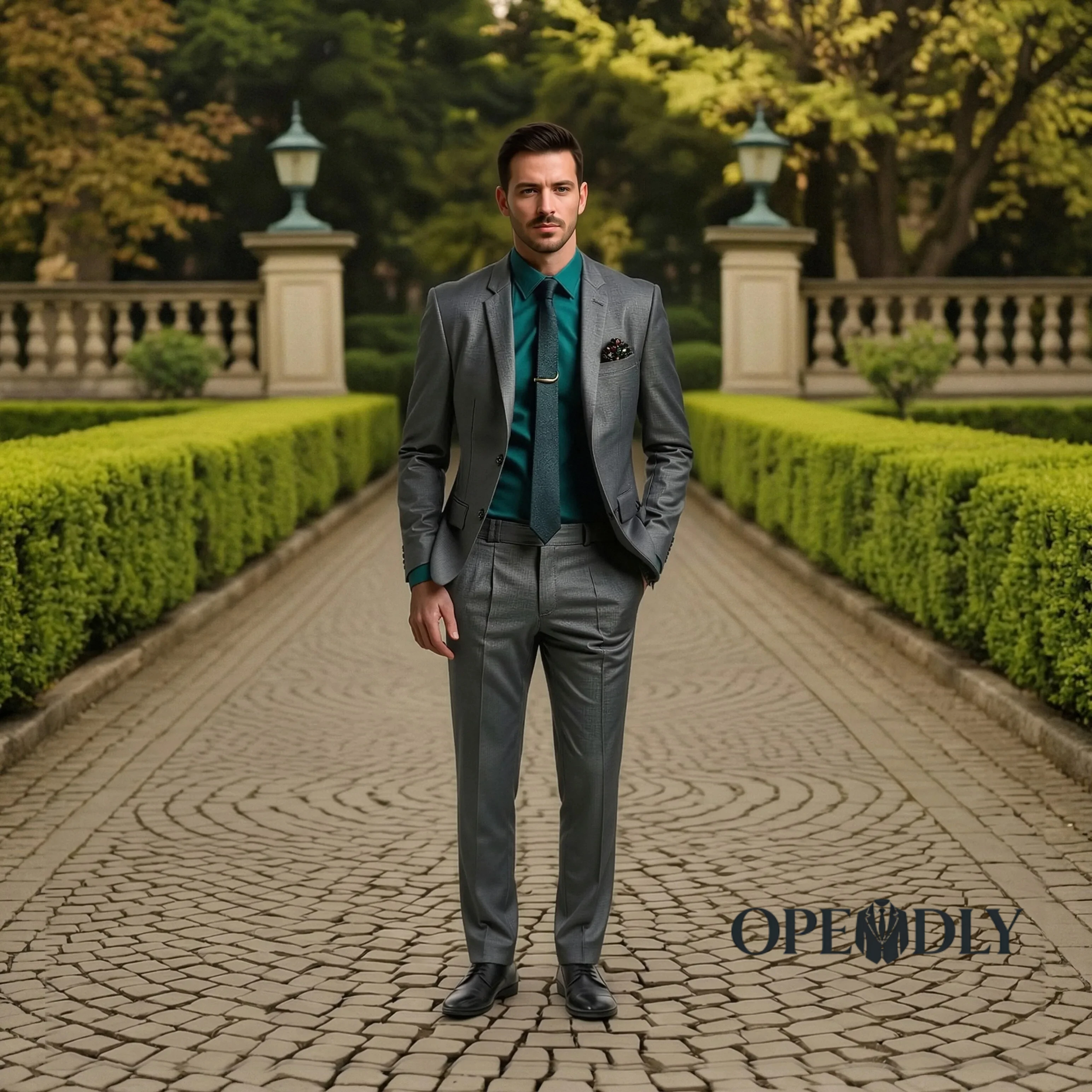 OPEODLY Mens Slim Fit One Button Tuxedo Suit Three Piece Set Wedding Blazer Vest and Pants for Prom Business Formal Wear
OPEODLY Mens Slim Fit One Button Tuxedo Suit Three Piece Set Wedding Blazer Vest and Pants for Prom Business Formal Wear