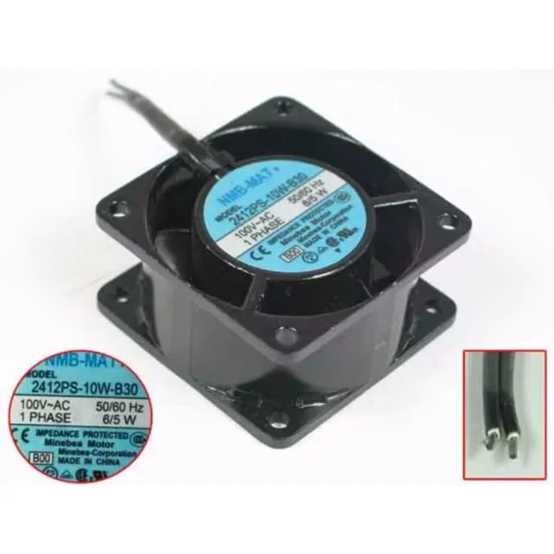 NMB-MAT 2412PS-10W-B30 B00 AC 100V 6/5W 60x60x30mm Server Cooling Fan
NMB-MAT 2412PS-10W-B30 B00 AC 100V 6/5W 60x60x30mm Server Cooling Fan