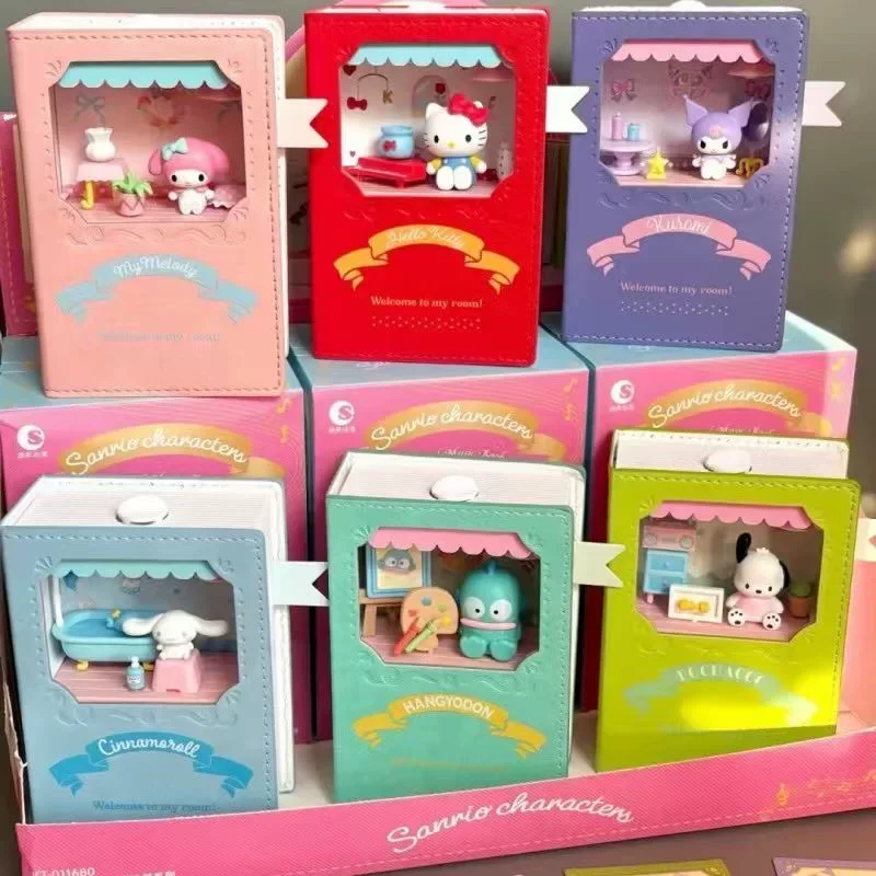 Музыкальная книга-сюрприз Kawaii Sanrio Family Magic Book, фигурка Hello Kitty Hangyodun с подсветкой, декор для дома, подарок для девочек на день рождения
Музыкальная книга-сюрприз Kawaii Sanrio Family Magic Book, фигурка Hello Kitty Hangyodun с подсветкой, декор для дома, подарок для девочек на день рождения