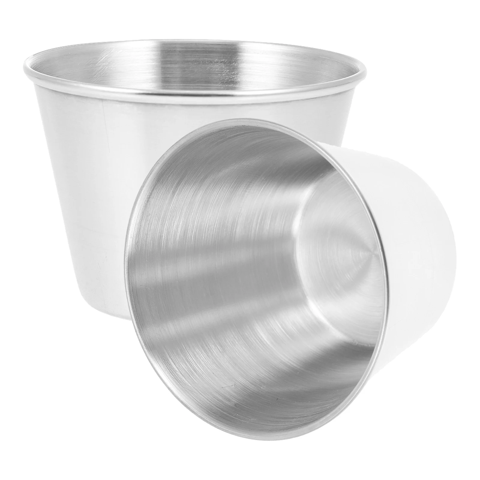 2pcs Stainless Steel Dipping Sauce Cups Smooth Easy Clean Corrosion Resistant Rust Proof Kitchen Supply For Home Restaurant
2pcs Stainless Steel Dipping Sauce Cups Smooth Easy Clean Corrosion Resistant Rust Proof Kitchen Supply For Home Restaurant