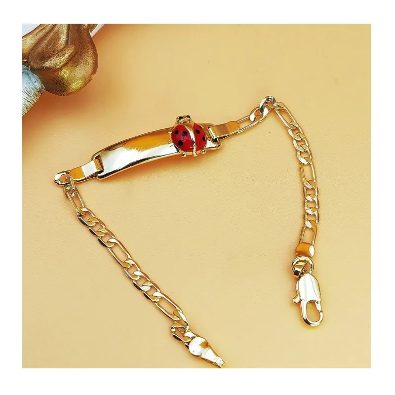 Hot Sale Fashion Personality Ladies Children Cute Ladybug Element Epoxy Gold Bracelet Spring
Hot Sale Fashion Personality Ladies Children Cute Ladybug Element Epoxy Gold Bracelet Spring
