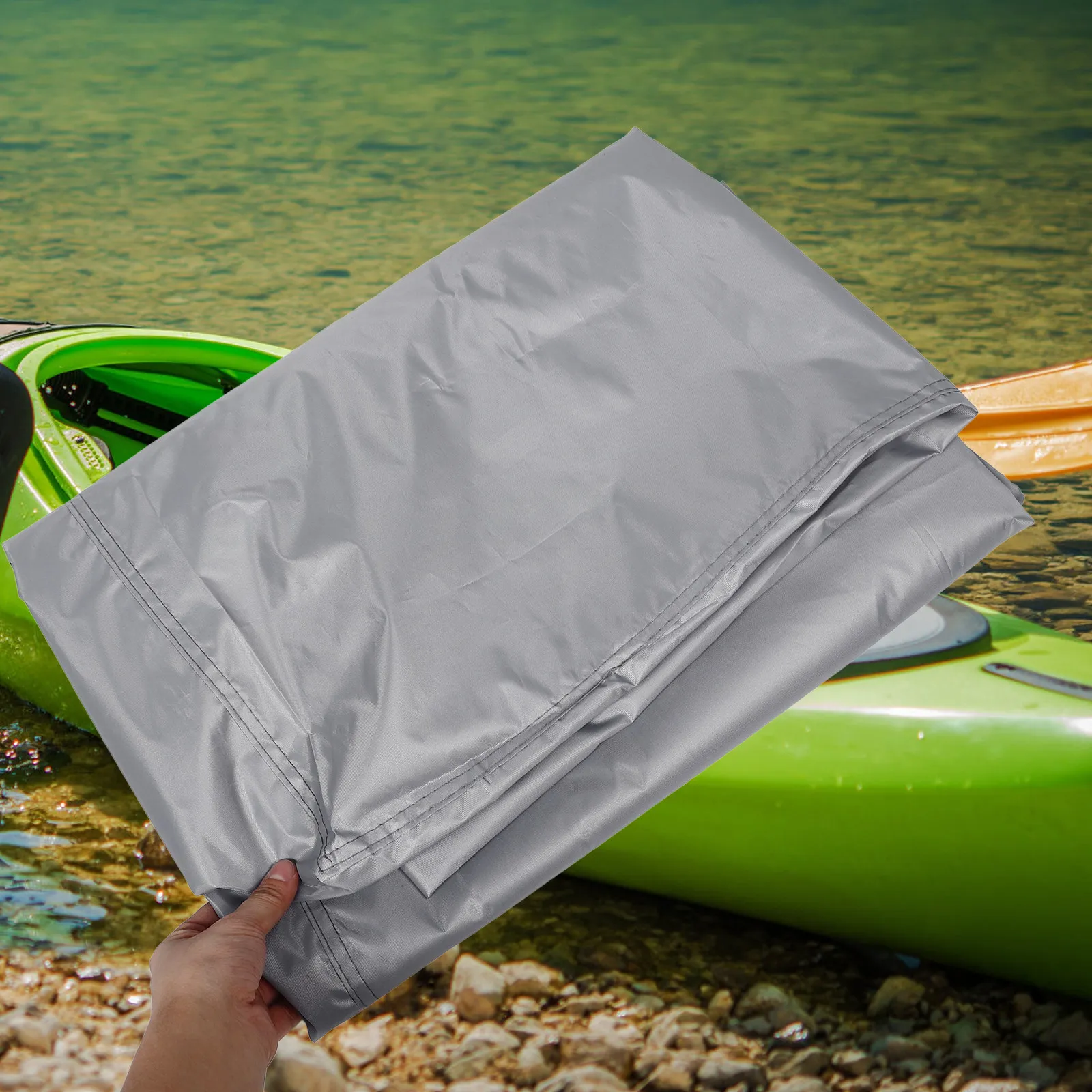 Waterproof Heavy Duty Boat Cover Protective Marine Cover for Fishing Boats Inflatable Kayak Small Boat Outdoor Use
Waterproof Heavy Duty Boat Cover Protective Marine Cover for Fishing Boats Inflatable Kayak Small Boat Outdoor Use