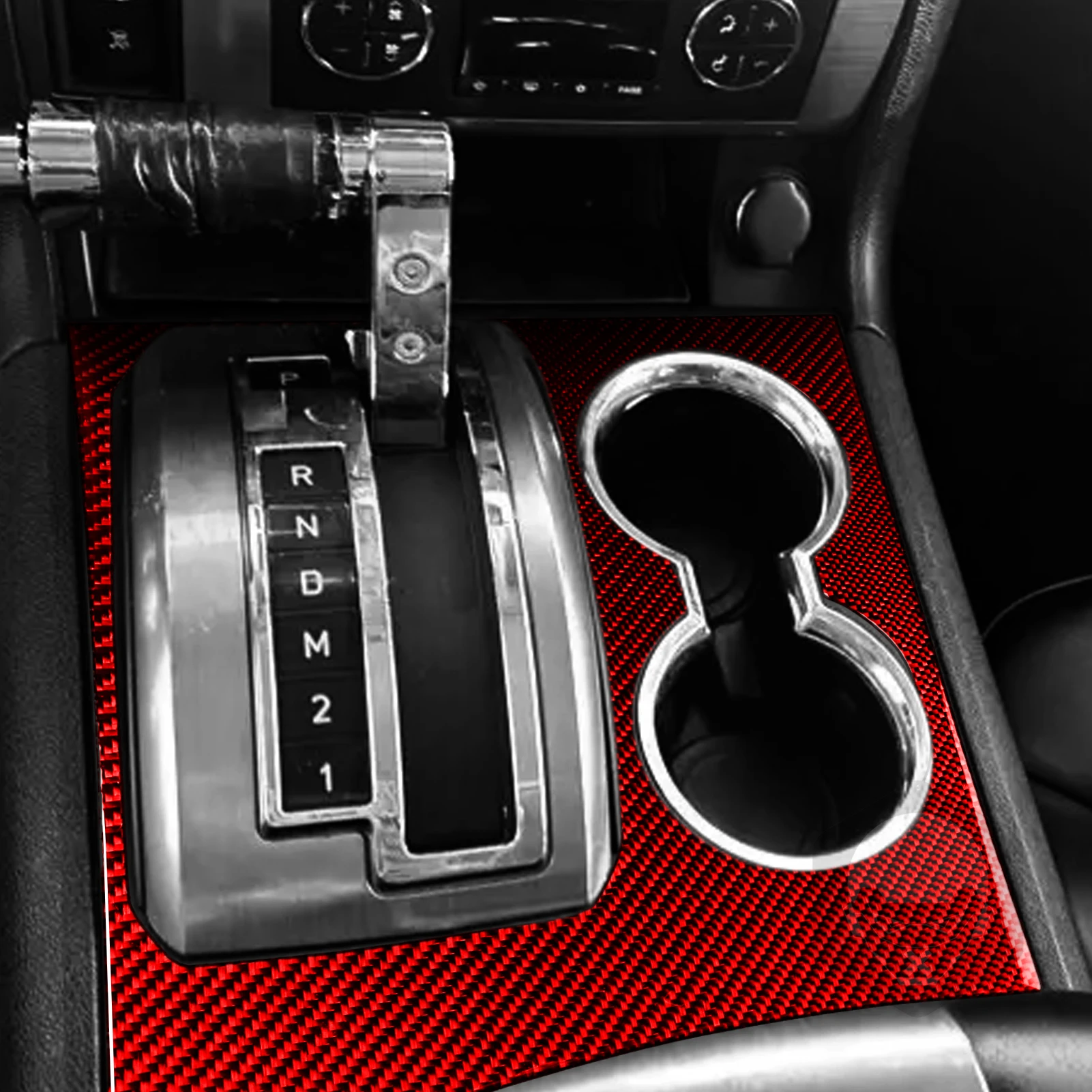 Car Center Console Front Shift Water Cup Holder Panel Soft Carbon Fiber Interior Accessories Sticker FOR Hummer H2 2008 2009
Car Center Console Front Shift Water Cup Holder Panel Soft Carbon Fiber Interior Accessories Sticker FOR Hummer H2 2008 2009