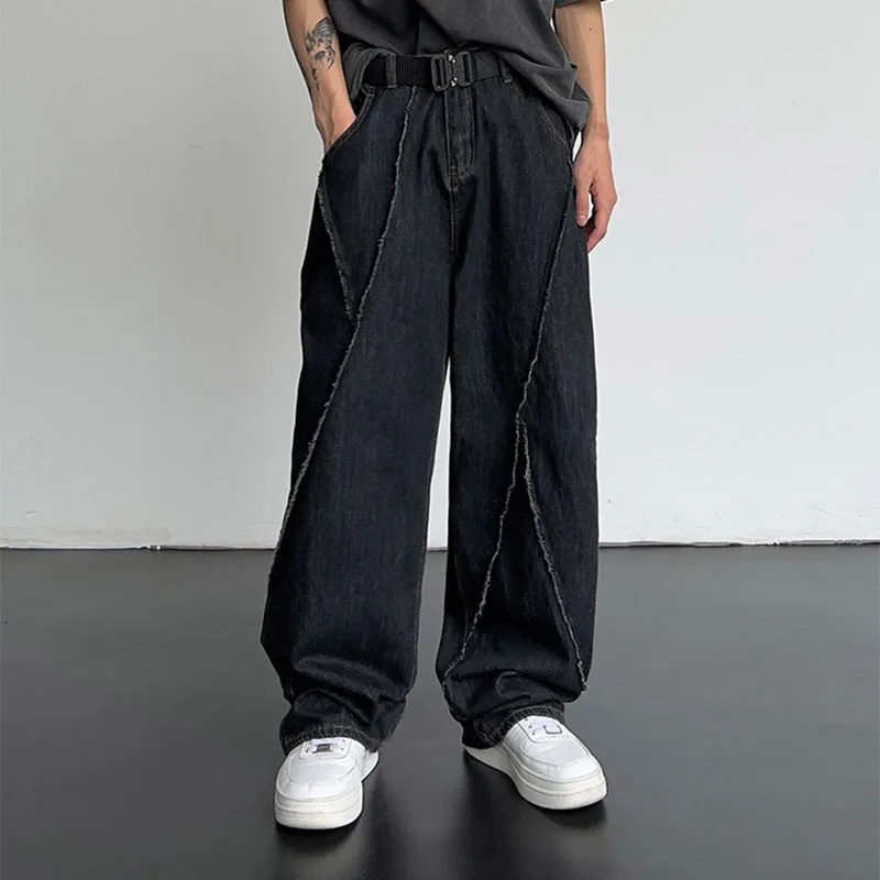 Hip Hop Straight Leg Jeans For Men And Women Vintage Korean Fashionable Casual Wide Leg Pants For Men Black Baggy Jeans
Hip Hop Straight Leg Jeans For Men And Women Vintage Korean Fashionable Casual Wide Leg Pants For Men Black Baggy Jeans