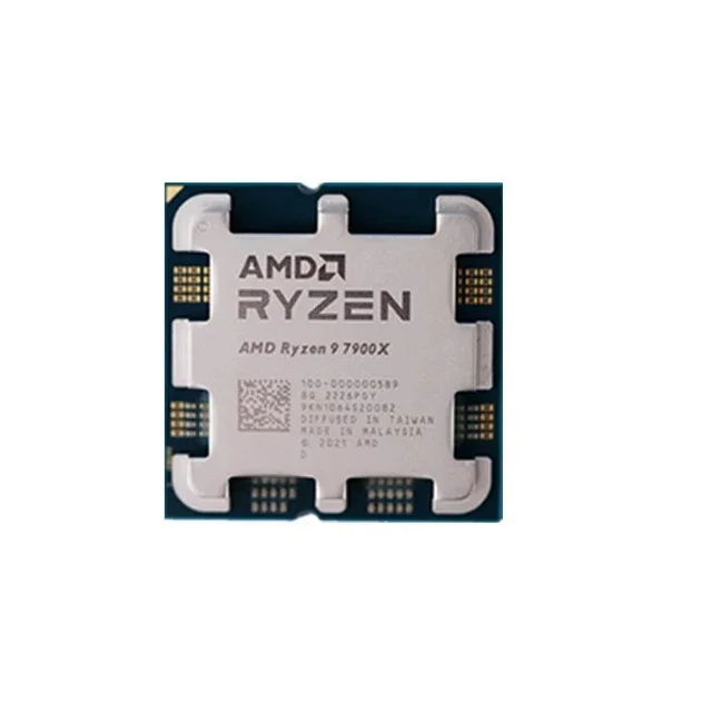 Socket AM5 For RYZEN 9 7900X Processor R9 7700X 4.7GHz 64MB Desktop CPU Processors R9 7900X for B650 RAM DDR5 MemoryMotherboard
Socket AM5 For RYZEN 9 7900X Processor R9 7700X 4.7GHz 64MB Desktop CPU Processors R9 7900X for B650 RAM DDR5 MemoryMotherboard