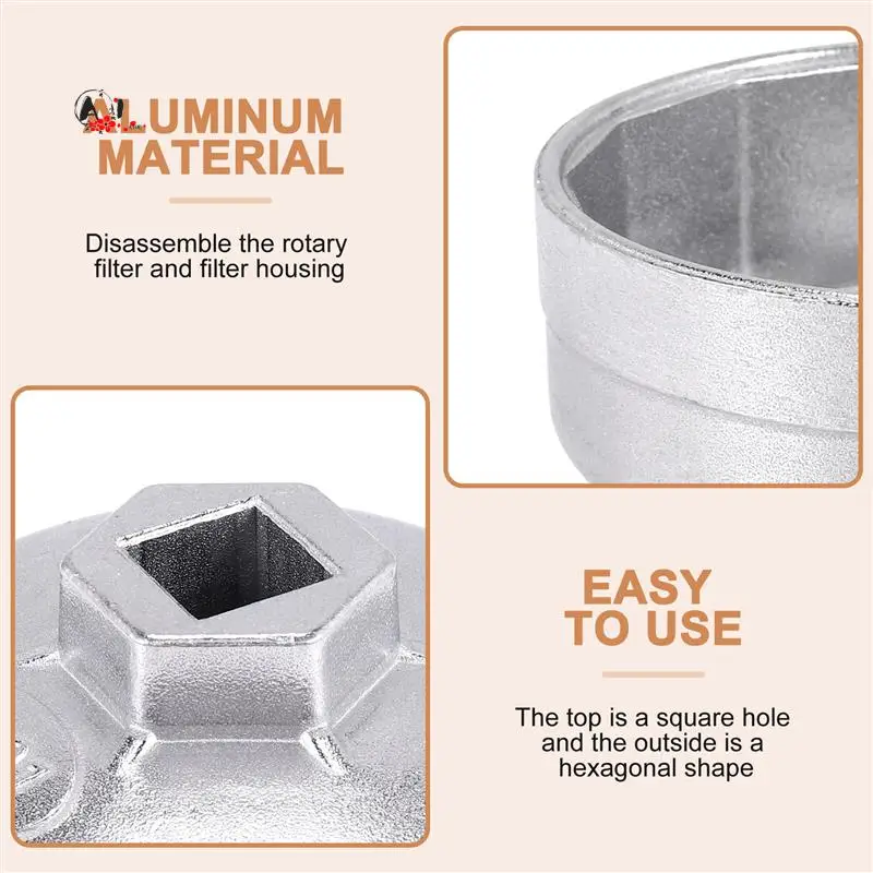 A10E-901 14-зубая крышка Ключ для масляного фильтра 1/2 дюйма Квадратный привод Инструменты для масляного фильтра Торцевой ключ для фильтра Гаечный ключ Ручной инструмент
A10E-901 14-зубая крышка Ключ для масляного фильтра 1/2 дюйма Квадратный привод Инструменты для масляного фильтра Торцевой ключ для фильтра Гаечный ключ Ручной инструмент