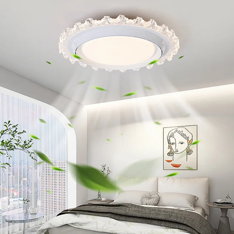 Leafless fan lamp living room LED lamp hall main lamp modern simple bedroom ceiling lamp smart lamp
Leafless fan lamp living room LED lamp hall main lamp modern simple bedroom ceiling lamp smart lamp