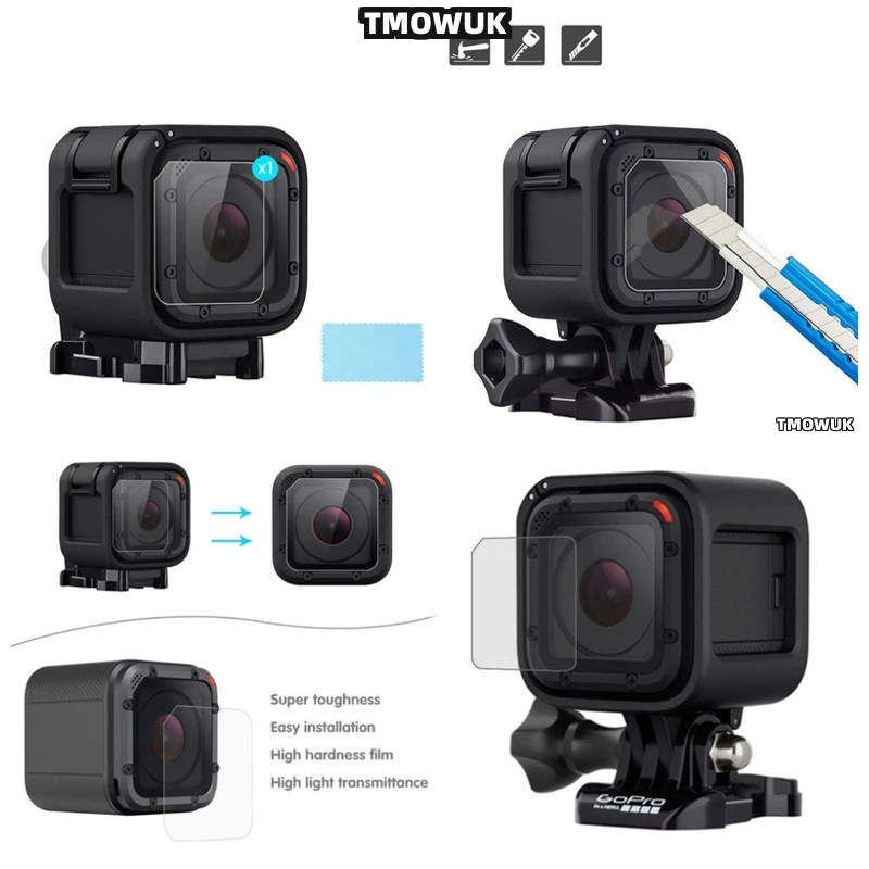 For GoPro HERO5 Session HERO 4 5, 9H Glass Screen Protector With Anti-Scratch Coating
For GoPro HERO5 Session HERO 4 5, 9H Glass Screen Protector With Anti-Scratch Coating