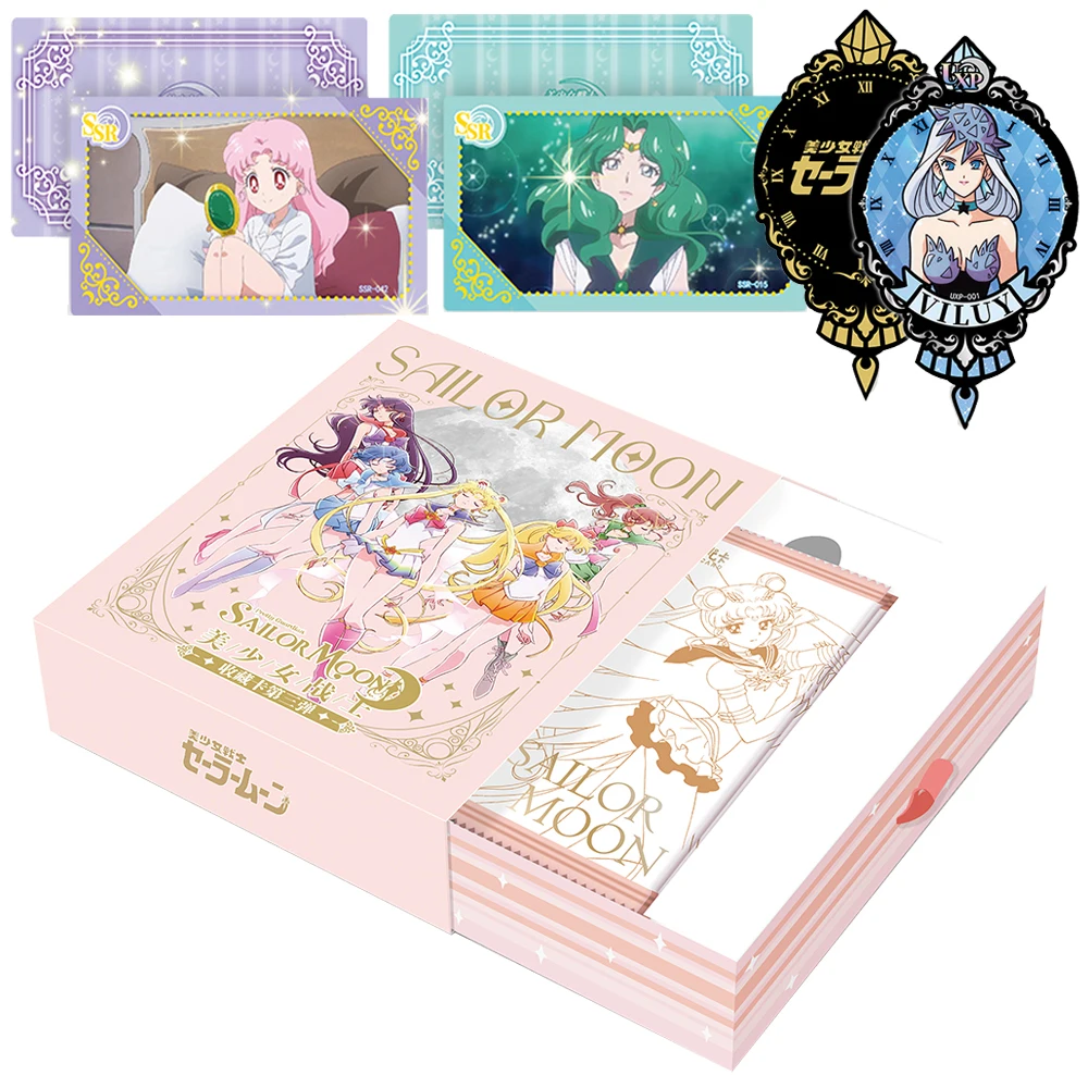 Wholesale Moon Card for Children Minako Aino Tsukino Usagi Magical Fantasy Anime Limited Game Collection Card Family Table Toys
Wholesale Moon Card for Children Minako Aino Tsukino Usagi Magical Fantasy Anime Limited Game Collection Card Family Table Toys