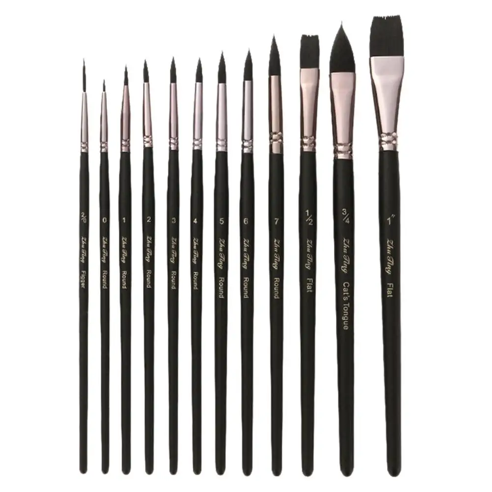 12 Pcs Multi-head Watercolor Brushes Professional Fine Detailing Paintbrushes Supplies For Painting Graphics
12 Pcs Multi-head Watercolor Brushes Professional Fine Detailing Paintbrushes Supplies For Painting Graphics