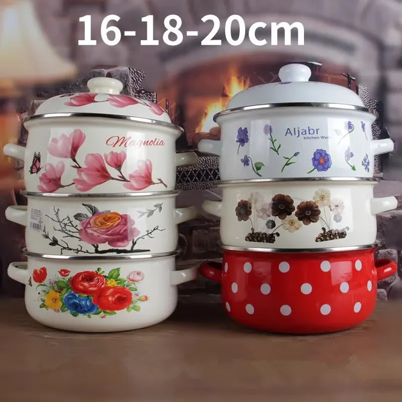 Эмалированный горшок для детского питания с бинауральной миской для лапши быстрого приготовления, миска для фруктового салата, индукционная плита, газовая универсальная кастрюля для горячего горшка
Эмалированный горшок для детского питания с бинауральной миской для лапши быстрого приготовления, миска для фруктового салата, индукционная плита, газовая универсальная кастрюля для горячего горшка