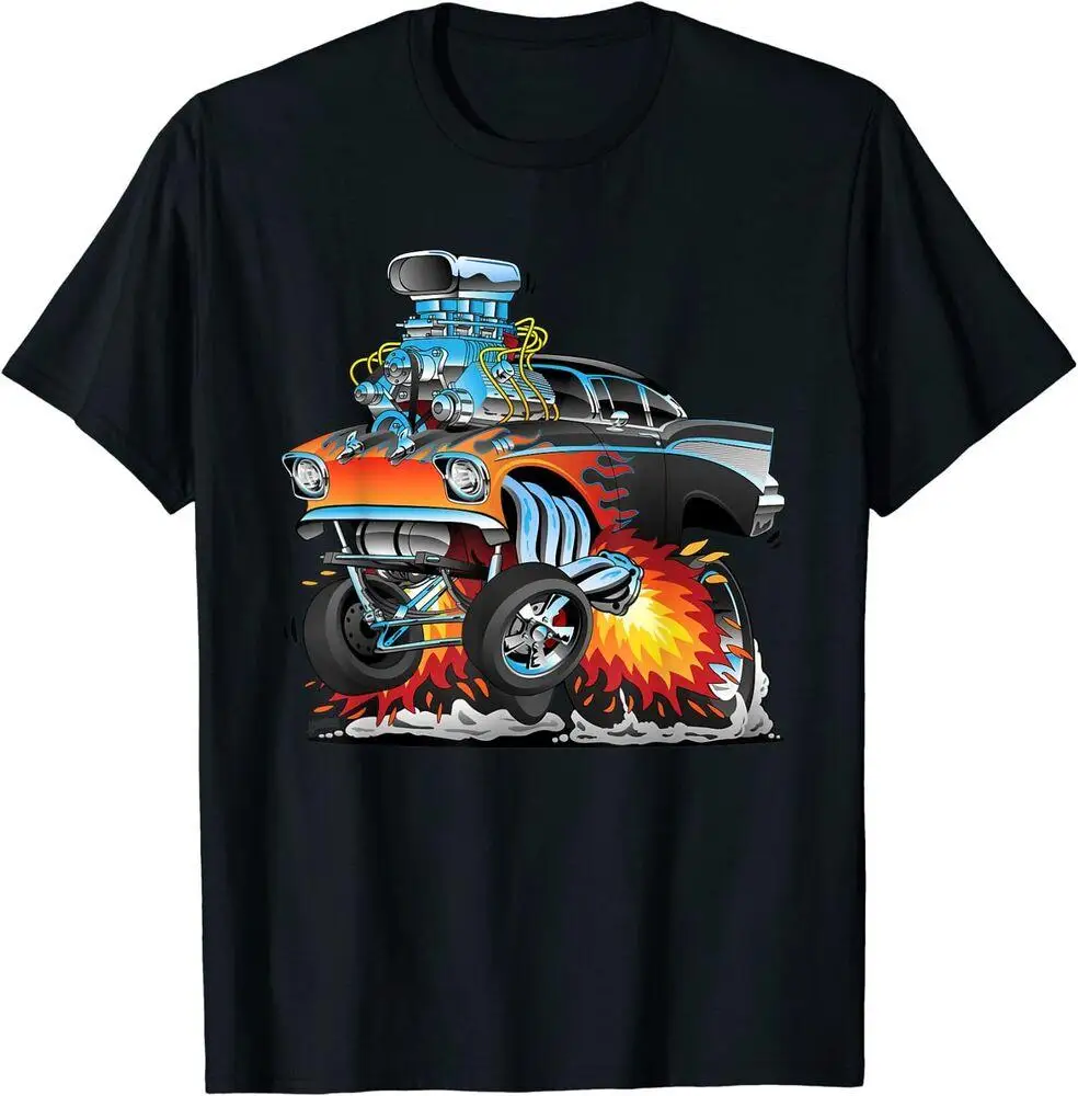 Funny Classic Hot Rod Car 1950s Drag Racing Muscle Car Unisex T-shirt Casual Short Sleeved Top Fashionable Printed T-shirt
Funny Classic Hot Rod Car 1950s Drag Racing Muscle Car Unisex T-shirt Casual Short Sleeved Top Fashionable Printed T-shirt