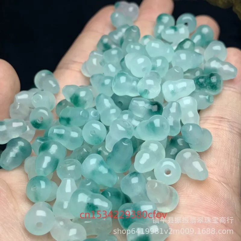 10pc Natural High Ice Floating Blue Flower Gourd Scattered Beads DIY Bracelet Pendant Necklace Charm Jewellery Amulet Gifts
10pc Natural High Ice Floating Blue Flower Gourd Scattered Beads DIY Bracelet Pendant Necklace Charm Jewellery Amulet Gifts