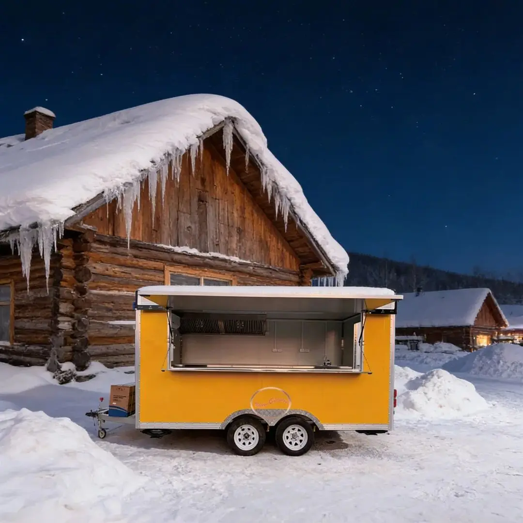 Customizable Yellow Food Concession Trailer Full Kitchen Equipment Fast Food Vendor Mobile Catering Truck Business Opportunity
Customizable Yellow Food Concession Trailer Full Kitchen Equipment Fast Food Vendor Mobile Catering Truck Business Opportunity