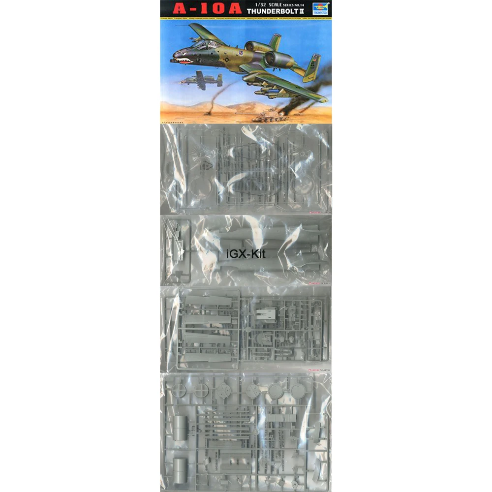 Trumpeter 02214 1/32 A10A Thunderbolt II Single-Seat Fighter Plane Aircraft Military Assembly Plastic Model Building Kit
Trumpeter 02214 1/32 A10A Thunderbolt II Single-Seat Fighter Plane Aircraft Military Assembly Plastic Model Building Kit