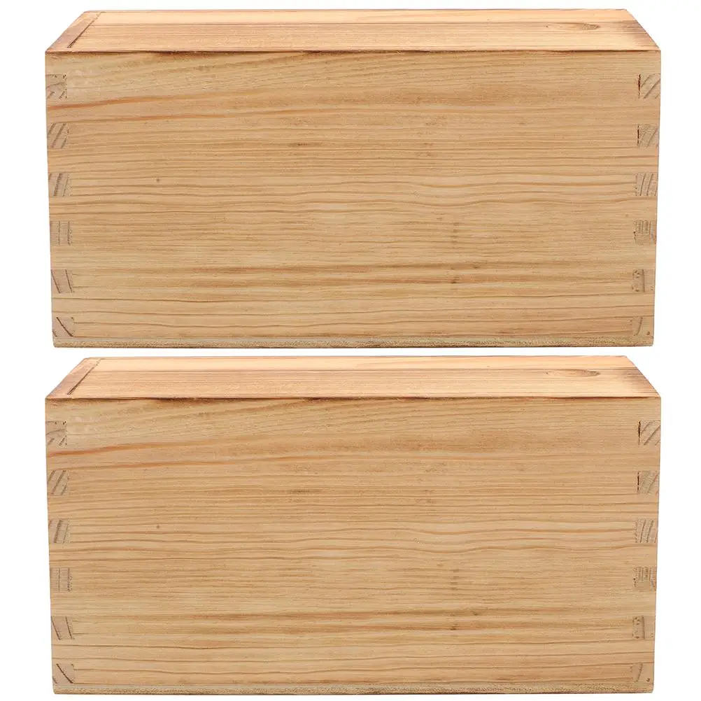 2 Pcs Wooden Jewelry Box Sliding Lid Lightweight Portable Storage Cases for Treasure Sundries Earring Bracelet ganizer
2 Pcs Wooden Jewelry Box Sliding Lid Lightweight Portable Storage Cases for Treasure Sundries Earring Bracelet ganizer