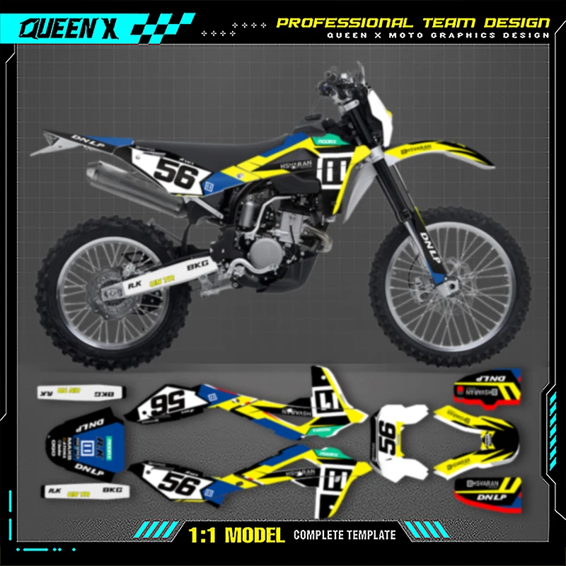 Queen X MOTOR Custom Motorcycle Graphics Decals Stickers Kits For Husqvarna TE250 2008 2009 2010 2011 2012 2013 011
Queen X MOTOR Custom Motorcycle Graphics Decals Stickers Kits For Husqvarna TE250 2008 2009 2010 2011 2012 2013 011