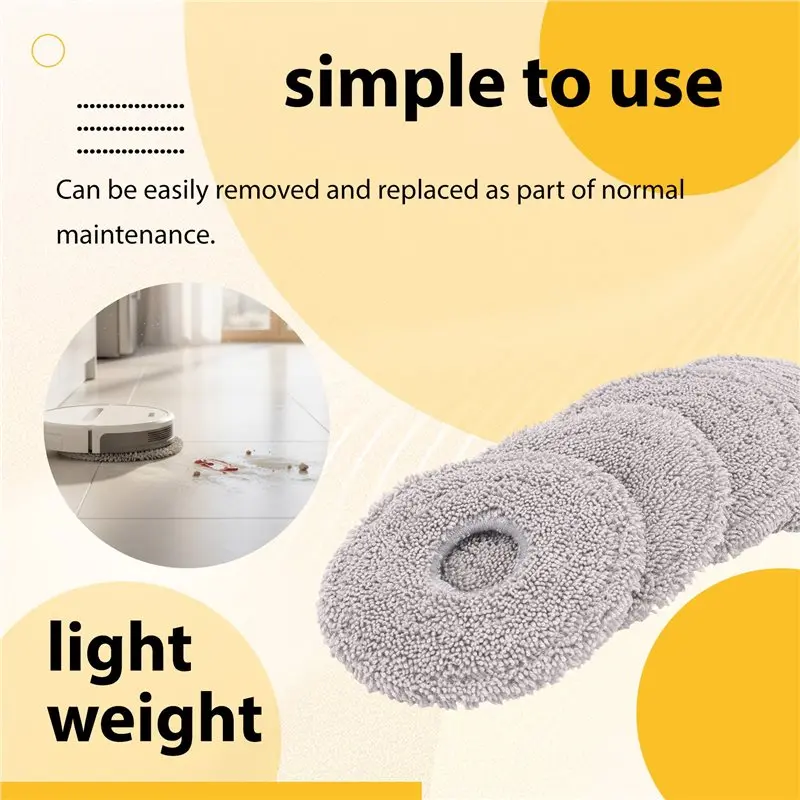 AB35-Rags For Mijia M30S Robot Vacuum Cleaner Accessories Rags Replacement Parts
AB35-Rags For Mijia M30S Robot Vacuum Cleaner Accessories Rags Replacement Parts