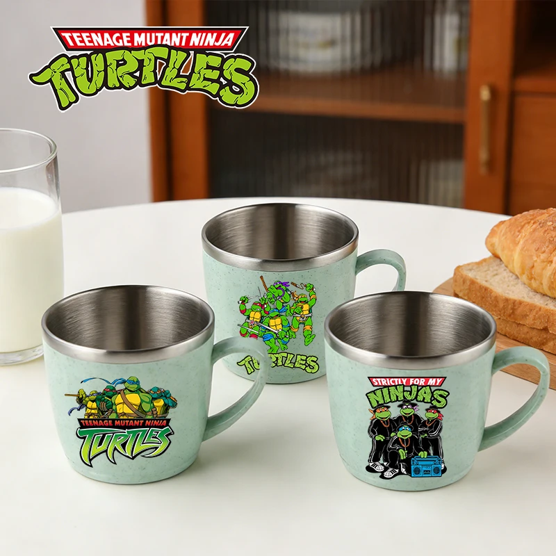 Teenage Mutant Ninja Turtles Water Cup Children Double Layer Anti Scalding Milk Cups Boy Stainless Steel Cups Mug Water Bottle
Teenage Mutant Ninja Turtles Water Cup Children Double Layer Anti Scalding Milk Cups Boy Stainless Steel Cups Mug Water Bottle