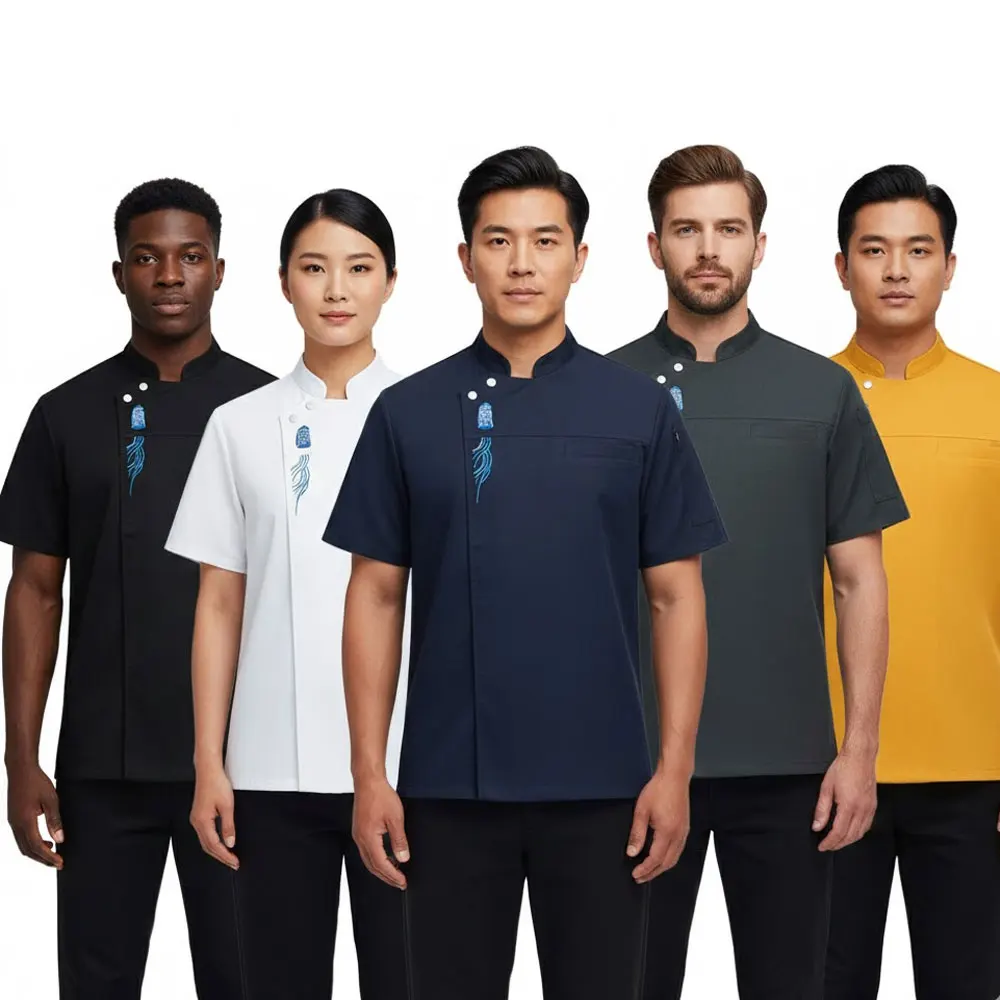 Breathable Mesh Chef Work Clothes | Men's Long/Short-Sleeve Wear-Resistant Hotel Back Kitchen Uniform
Breathable Mesh Chef Work Clothes | Men's Long/Short-Sleeve Wear-Resistant Hotel Back Kitchen Uniform