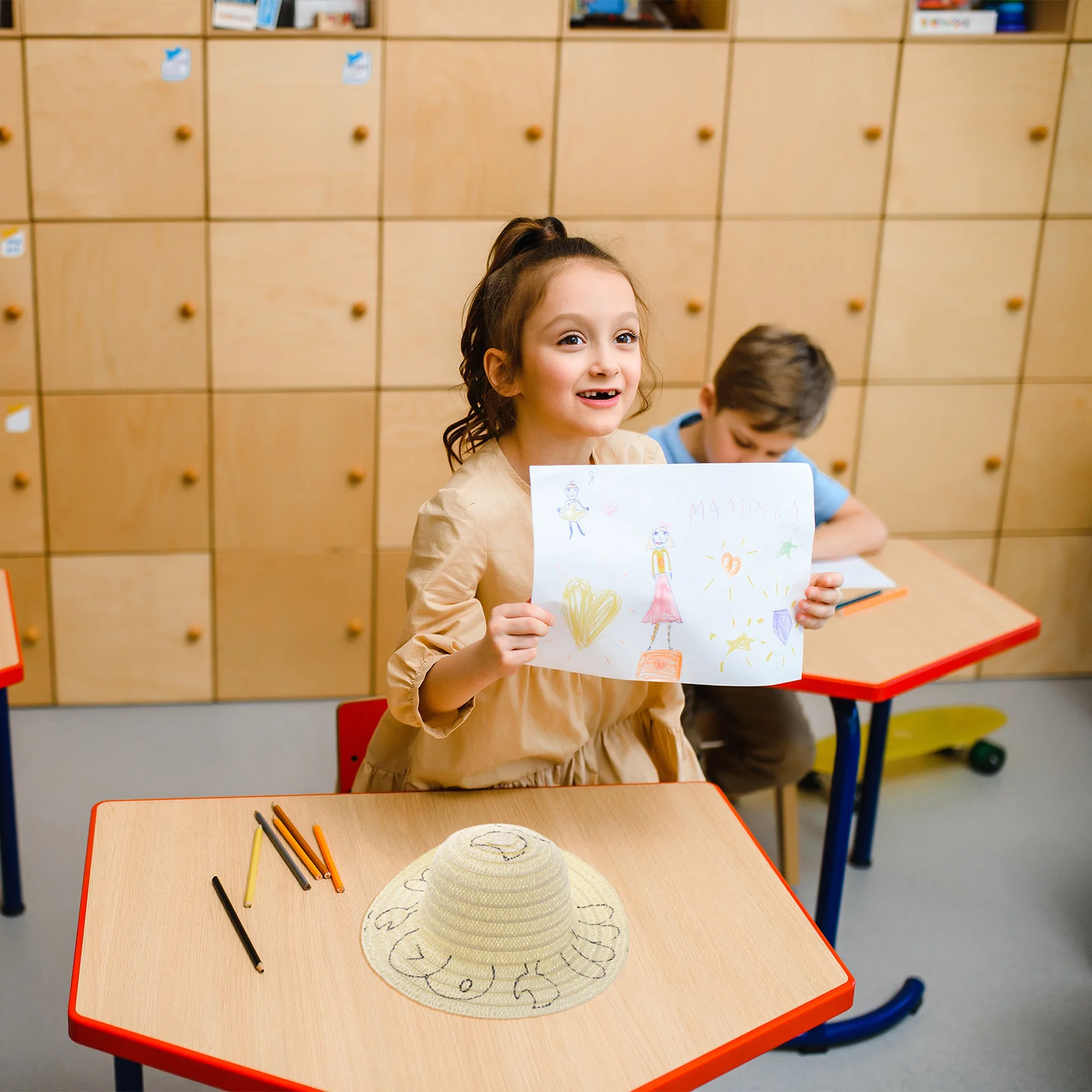 Craft Straw Hats to Decorate for Graffiti Dancing Party Diy Supply Kindergarten
Craft Straw Hats to Decorate for Graffiti Dancing Party Diy Supply Kindergarten