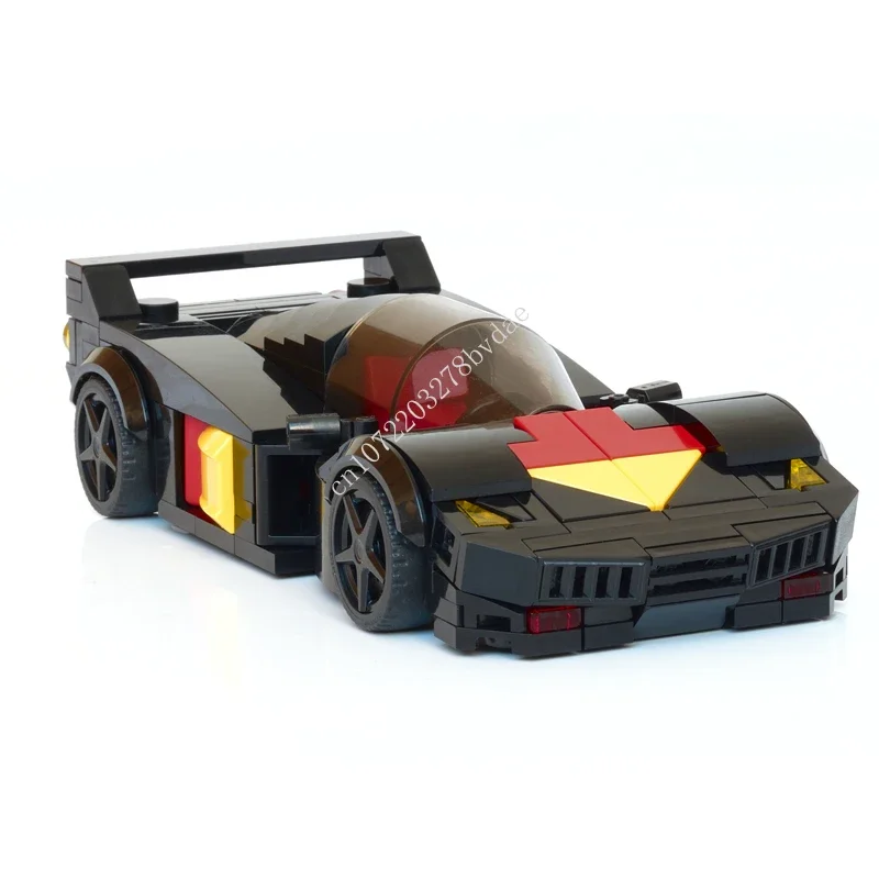 248 шт. MOC Speed Champions, черная стрела, модель гиперкара, строительные блоки, технологические кирпичи, сделай сам, креативная сборка, детские игрушки, подарки
248 шт. MOC Speed Champions, черная стрела, модель гиперкара, строительные блоки, технологические кирпичи, сделай сам, креативная сборка, детские игрушки, подарки