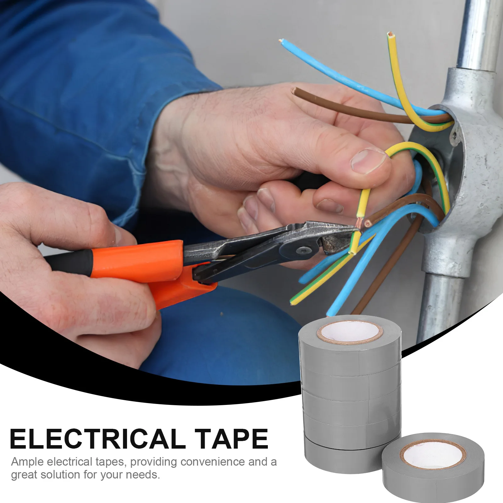 6 Rolls Waterproof Insulating Tape Duct Electrical Colored Assortment Car Electricians Pvc Heavy Duty Automotive
6 Rolls Waterproof Insulating Tape Duct Electrical Colored Assortment Car Electricians Pvc Heavy Duty Automotive