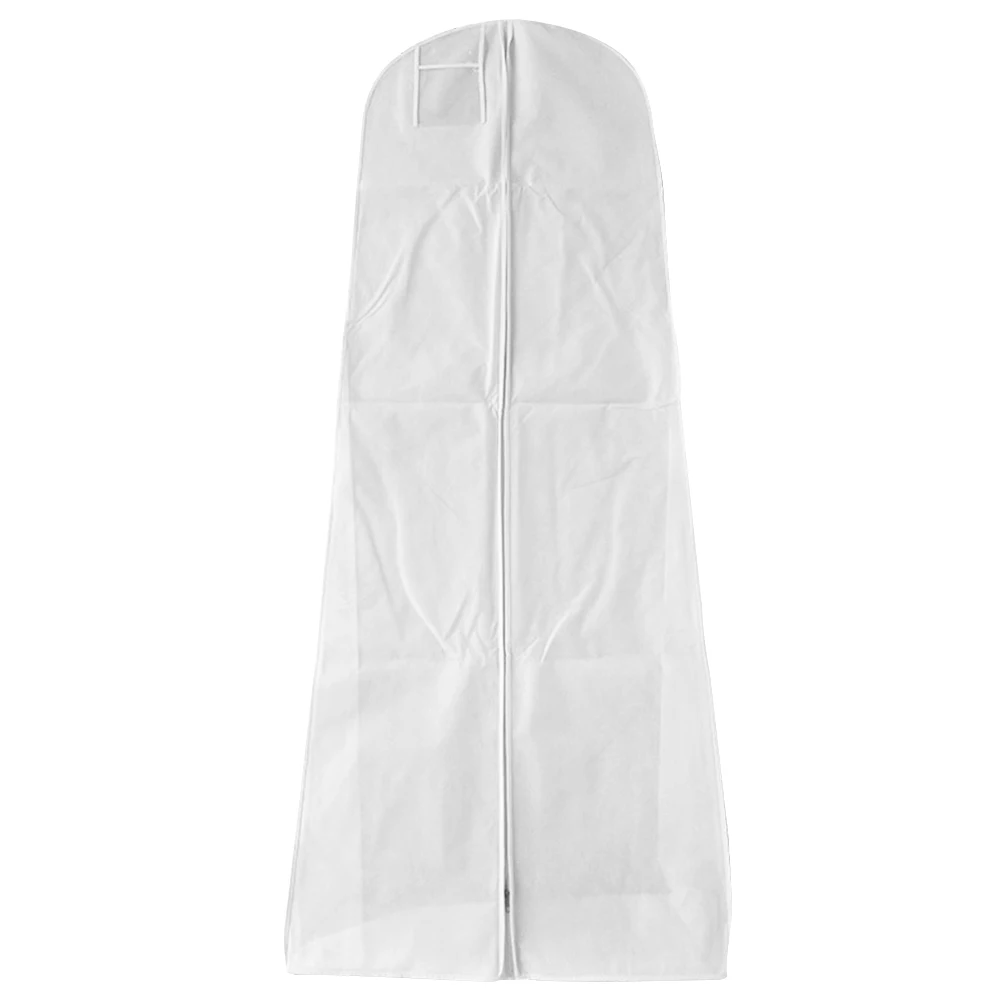 Wedding Dress Dust Cover Thickened Non Woven Anti Dust Moisture Zipped Storage Bag Garment Protector For Bridal Gown White
Wedding Dress Dust Cover Thickened Non Woven Anti Dust Moisture Zipped Storage Bag Garment Protector For Bridal Gown White