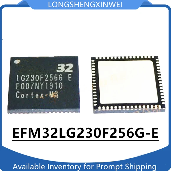1PCS New Original EFM32LG230F256G-E LG230F256G E QFN64 Packaged MCU Microcontroller Chip Integrated Circuit Chip in Stock
1PCS New Original EFM32LG230F256G-E LG230F256G E QFN64 Packaged MCU Microcontroller Chip Integrated Circuit Chip in Stock