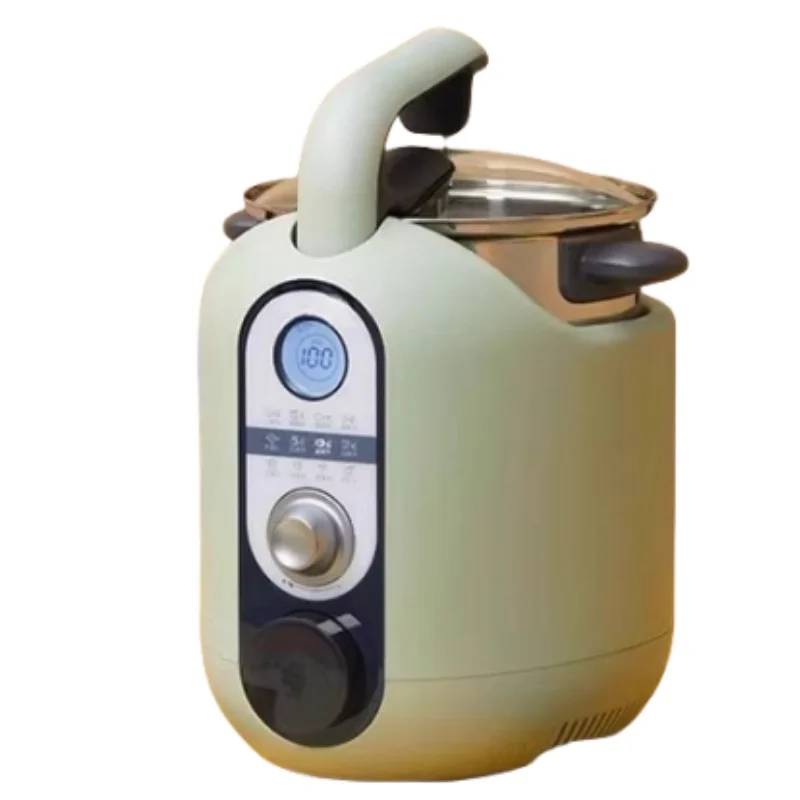 Автоматический кухонный робот из нержавеющей стали, интеллектуальная кастрюля, бытовая многофункциональная кухонная машина, регулируемая огневая мощь
Автоматический кухонный робот из нержавеющей стали, интеллектуальная кастрюля, бытовая многофункциональная кухонная машина, регулируемая огневая мощь