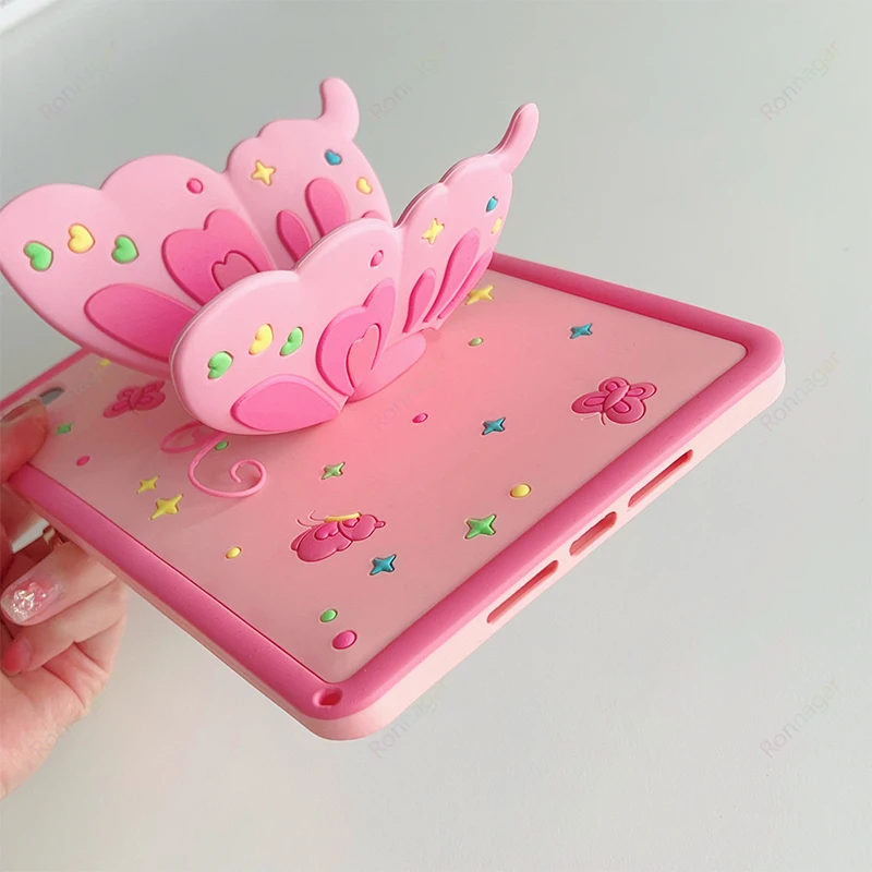 3D Butterfly Case for Apple iPad 9th 8th 7th Generation 10.2 2021 2020 2019/iPad Air/Pro 10.5/10.9/pro11/Mini Silicone Kids Case
3D Butterfly Case for Apple iPad 9th 8th 7th Generation 10.2 2021 2020 2019/iPad Air/Pro 10.5/10.9/pro11/Mini Silicone Kids Case