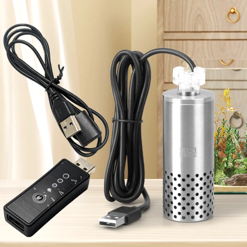 Aquarium electric oil removal film fish tank stainless steel USB filter self-priming floating head oil film processor
Aquarium electric oil removal film fish tank stainless steel USB filter self-priming floating head oil film processor