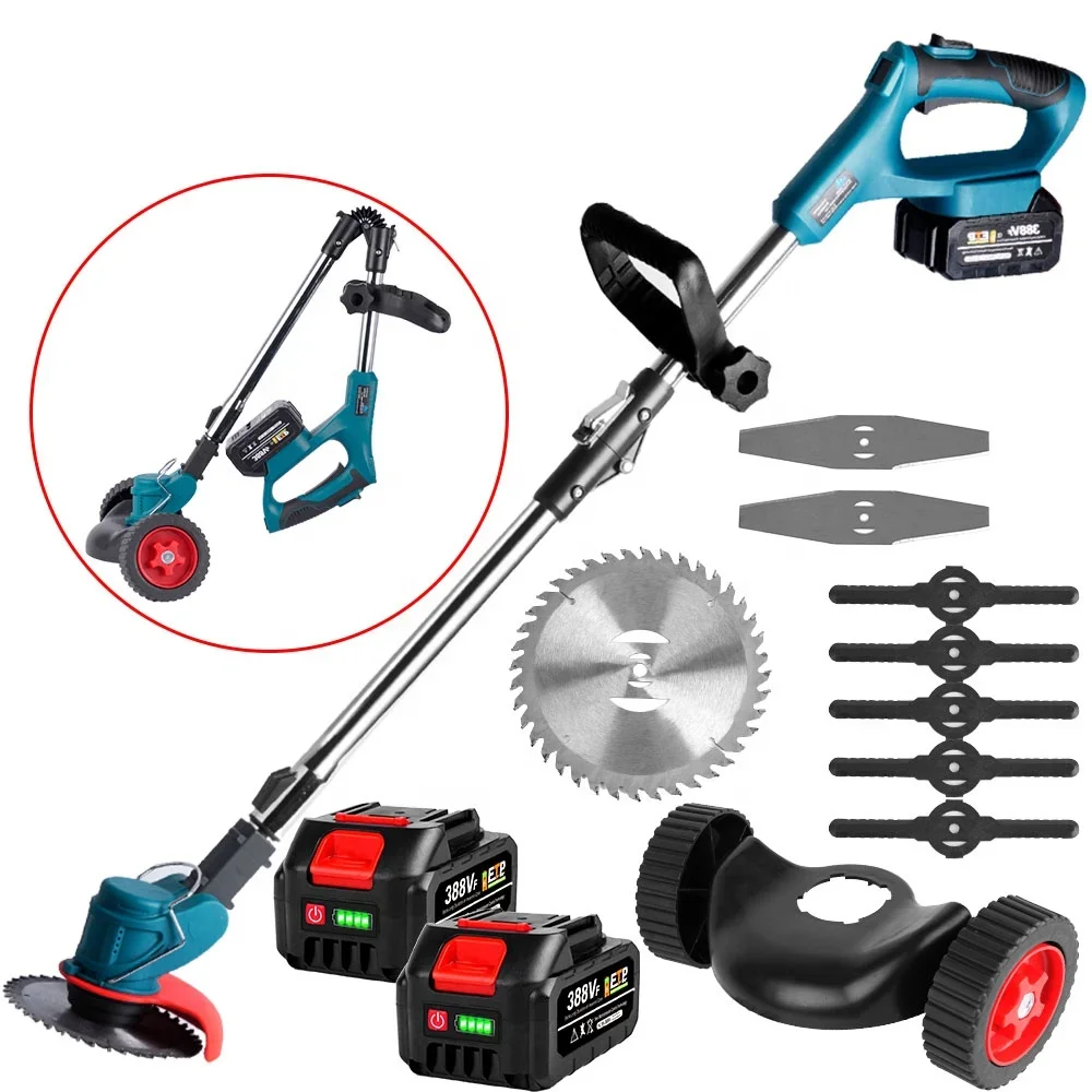 Electric Handheld Lawn Mower Foldable Trimmer Adjustable Garden Pruning Cutting Power Tools Lithium Battery 8 Accessory Garden
Electric Handheld Lawn Mower Foldable Trimmer Adjustable Garden Pruning Cutting Power Tools Lithium Battery 8 Accessory Garden