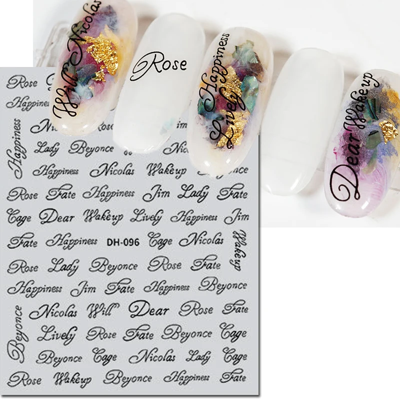 3d Nail Art Decals Drawing Lines Black White Gold Silver Letters Adhesive Sliders Nail Stickers Decoration For Manicure
3d Nail Art Decals Drawing Lines Black White Gold Silver Letters Adhesive Sliders Nail Stickers Decoration For Manicure