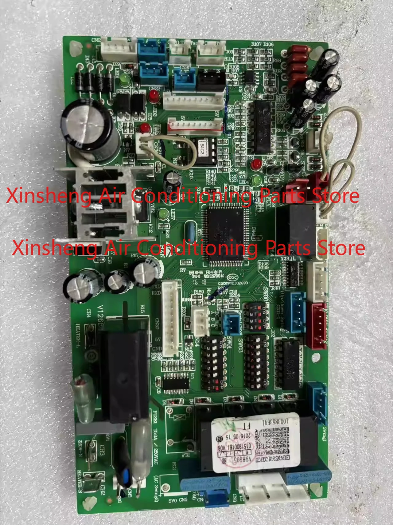 It is suitable for Haier central air conditioning indoor unit computer board 0151800161V08 V98505 8D
It is suitable for Haier central air conditioning indoor unit computer board 0151800161V08 V98505 8D