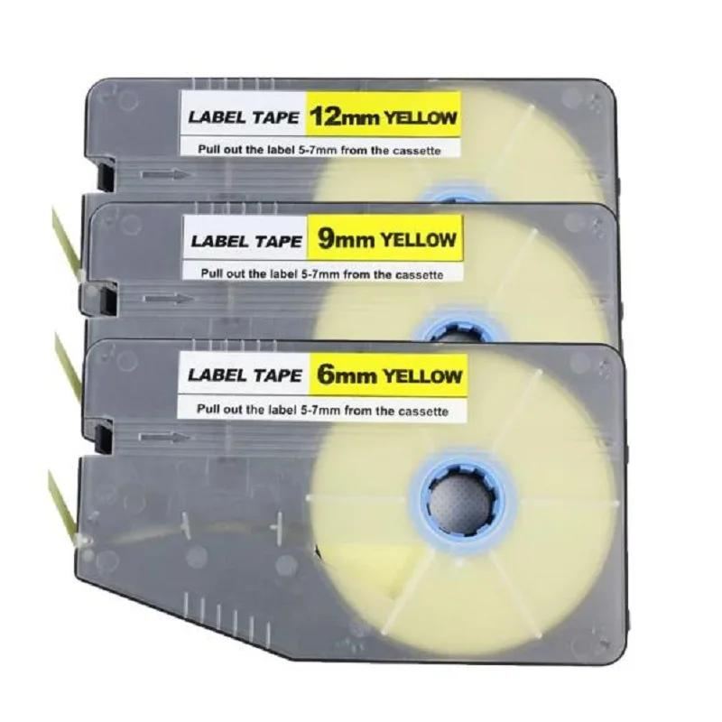 10pcs Yellow White Sticker LMARK Cassette Label Tapes lm-512y/w lm-509y/w lm-506y/w For Tube Printer lm-330
10pcs Yellow White Sticker LMARK Cassette Label Tapes lm-512y/w lm-509y/w lm-506y/w For Tube Printer lm-330