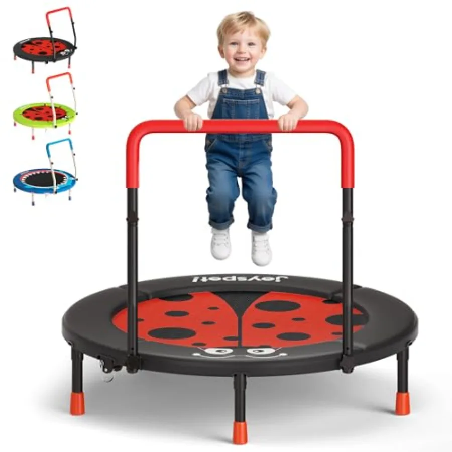 3FT Foldable Toddler Trampoline for Ages 3-6 36 Inch ASTM Certified Mini Trampoline with Adjustable Handle 100 lbs Capacity Qui
3FT Foldable Toddler Trampoline for Ages 3-6 36 Inch ASTM Certified Mini Trampoline with Adjustable Handle 100 lbs Capacity Qui